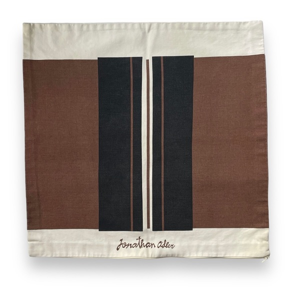 RARE - Jonathan Adler (“Euro Size”) Pillow Cover - Picture 2 of 10